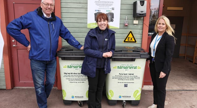 Nodava, sophantering, sopsortering, avfall