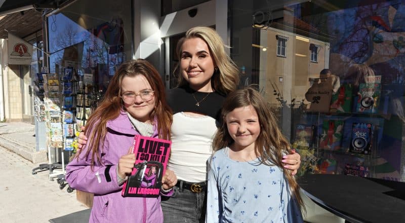 bok, Olivia Larsson, barn, artist, idol