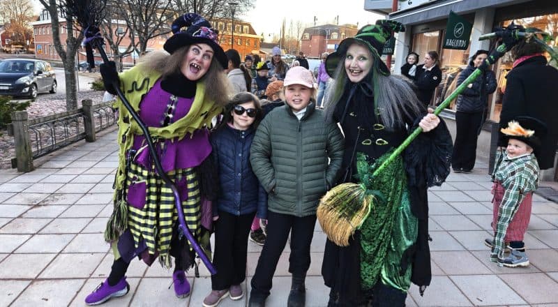 påskparad, häxor, Tomteland