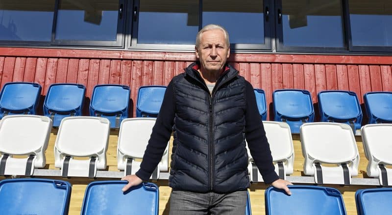 fotboll, läktare, tränare